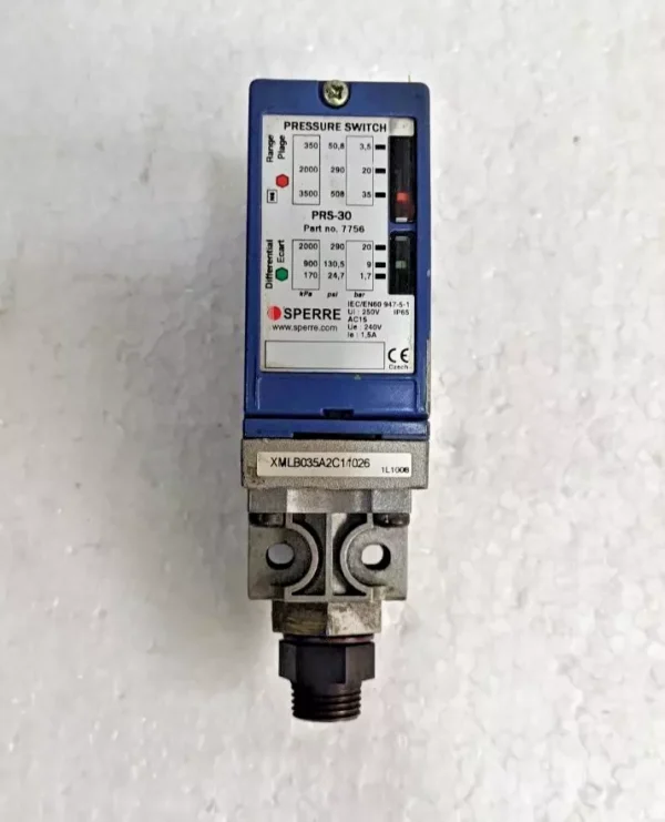 SPERRE PRS-30 PRESSURE SWITCH PART NO.7756