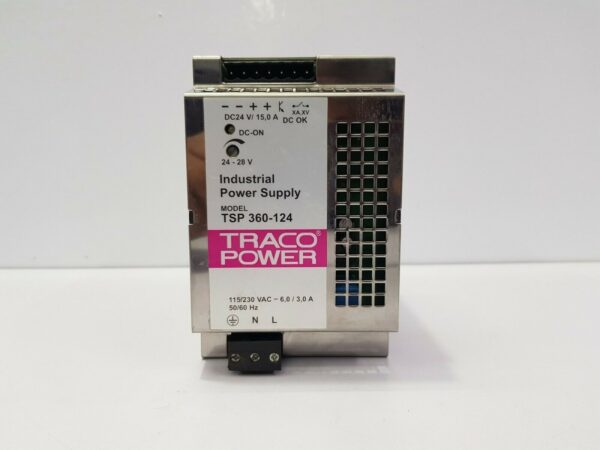 TRACO POWER TSP 360-124 INDUSTRIAL POWER SUPPLY