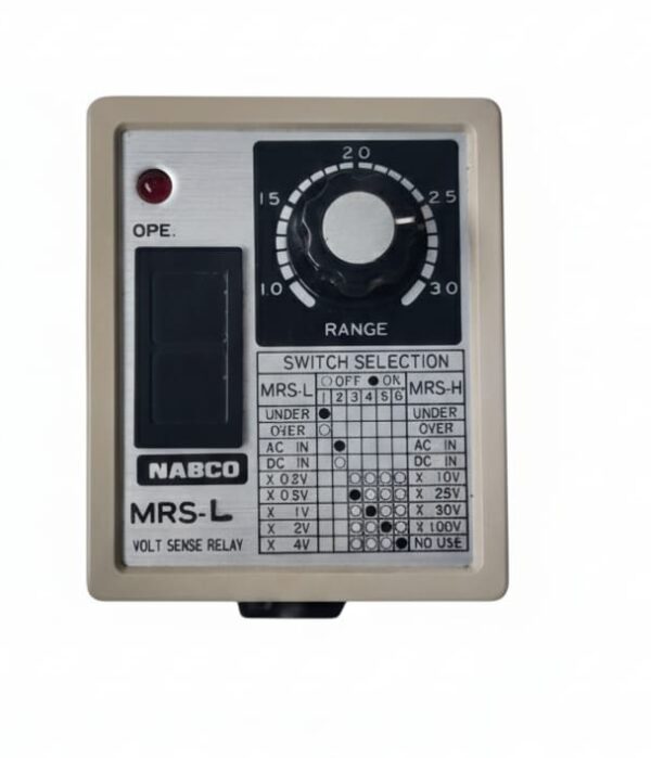 OMRON NABCO MRS-L VOLT SENSE RELAY,